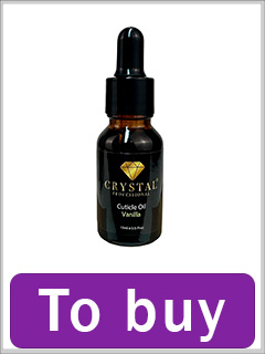 Dry cuticle oil Crystal Vanilla